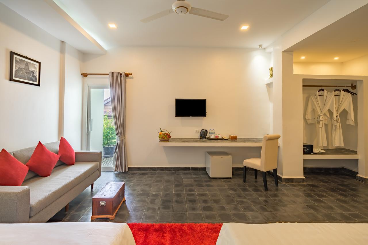 Vilada Angkor Boutique Siem Reap Bagian luar foto