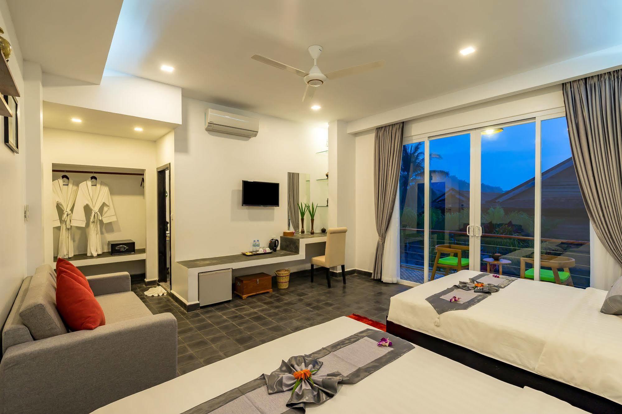 Vilada Angkor Boutique Siem Reap Bagian luar foto