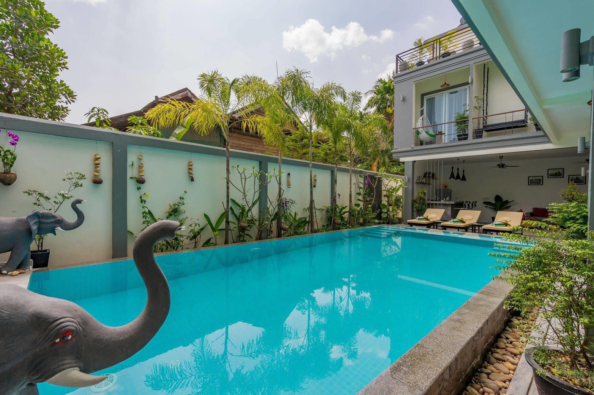 Vilada Angkor Boutique Siem Reap Bagian luar foto